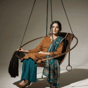 Home Leather Swing Chair/ Handmade Swing Chair-Black/Brown/Dark Brown