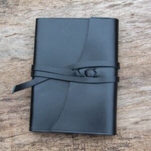 Leather note book case / notepad case for men and women