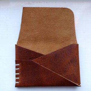 High quality unisex vintage leather card holder