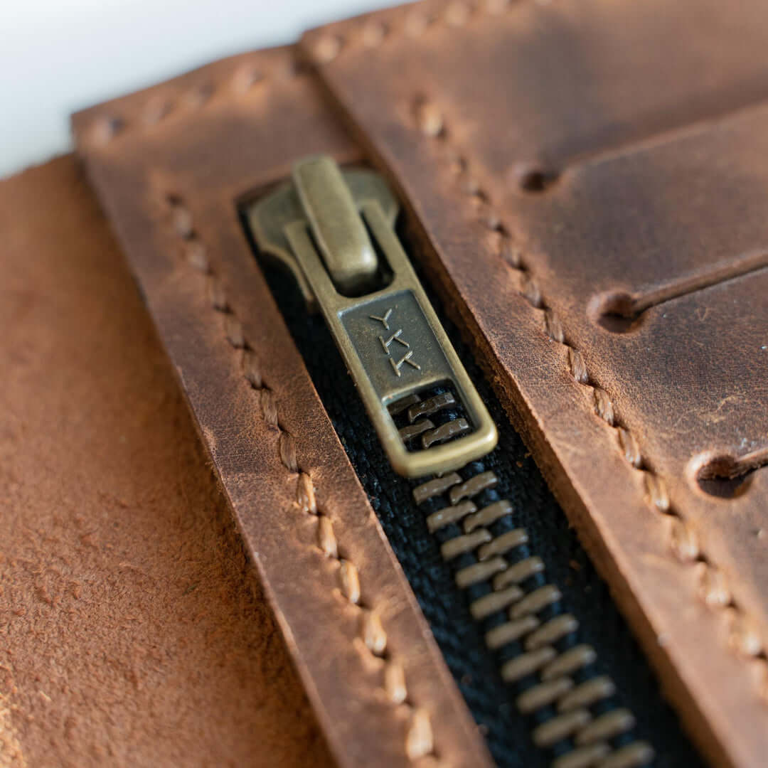 Vintage Handmade Leather Long Wallet For men - Image 3