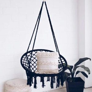 Handmade Swing Chair, Swing Chair,Hand Knitted  Swing Chair,