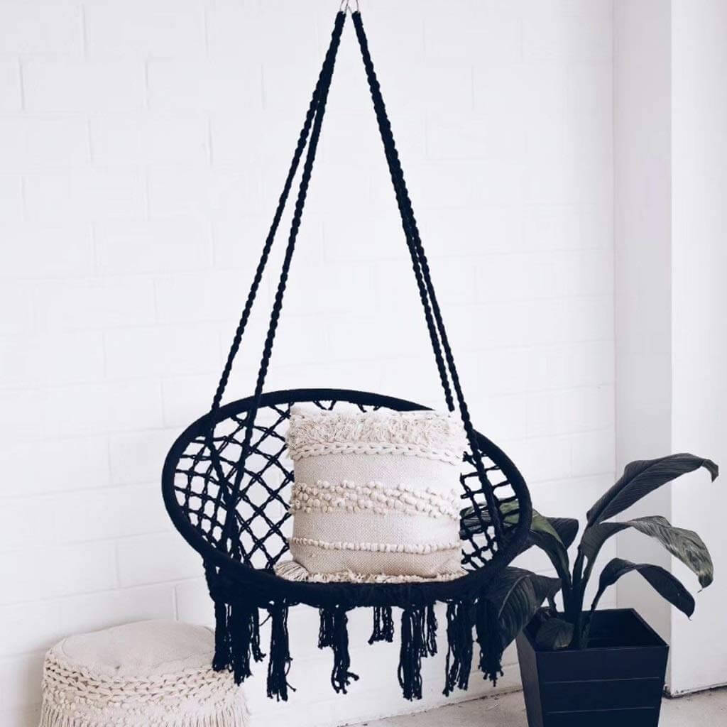 Handmade Swing Chair, Swing Chair,Hand Knitted Swing Chair,