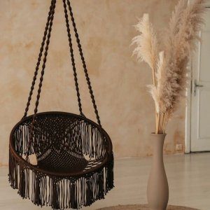 Handmade Swing Chair, Swing Chair,Hand Knitted  Swing Chair,