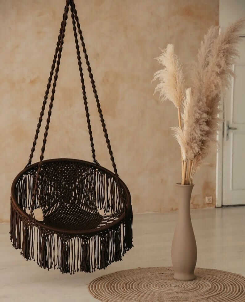 Handmade Swing Chair, Swing Chair,Hand Knitted Swing Chair,