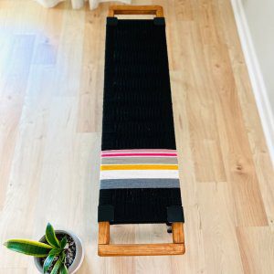 Hand Woven Bench •Stylish Bench Mid Century Woven Bench • Modern Entryway Bench • End Bench • Metal Bench • Charpoy Bench, Hand Woven Bench