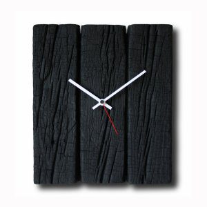 Burned wood clock, Home decor, Original clock, Hand made clock, design clock, clock, rustic clock,