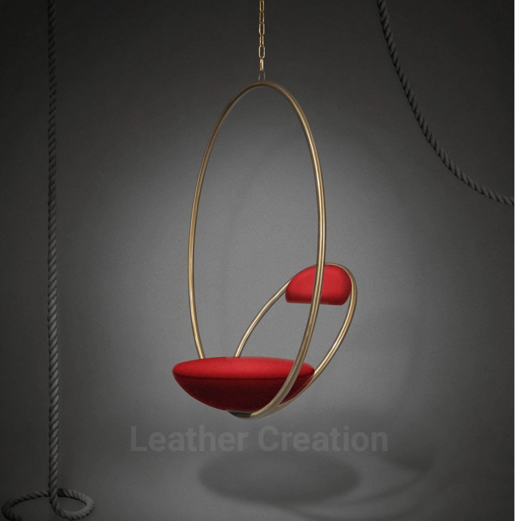 Luxury Hanging Hoop Chair Swing Chair Hammock - Image 5