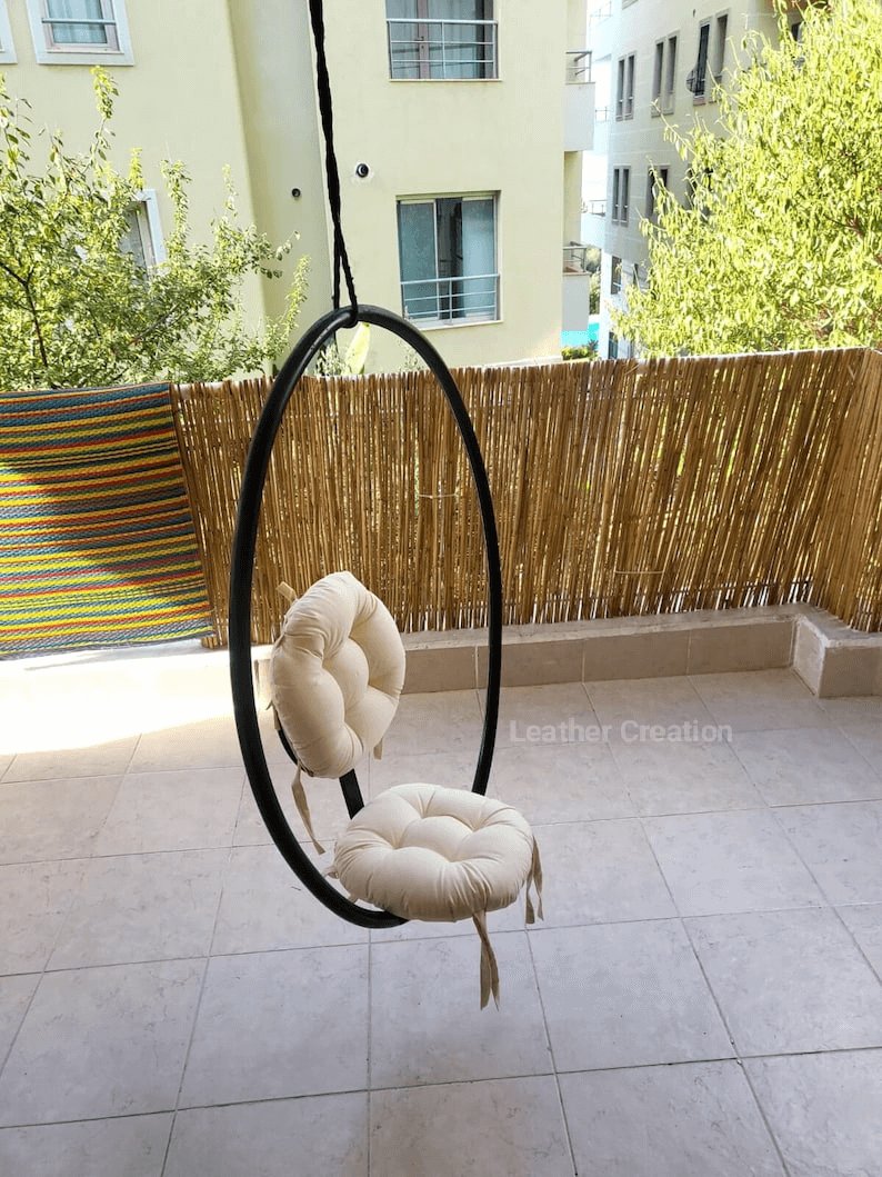 Garden Porch Swing Modern Swing - Indoor outdoor swing - Garden decoration