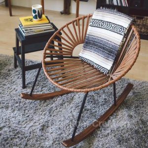 Napa Leather Rocking chair