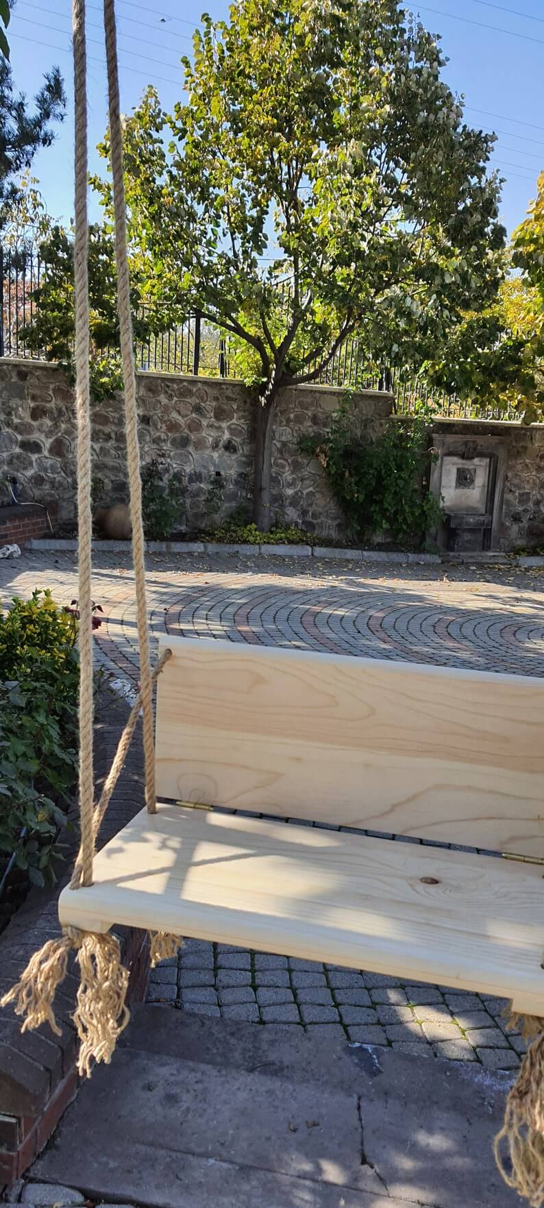 Foldable Solid Wooden Swing - Image 3