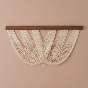 Macrame Wall Hanging, Mid-Century Modern, Yarn Wall Decor, New Home Gifts, Minimalist Art, Rustic Macrame, Tapestry Hanging