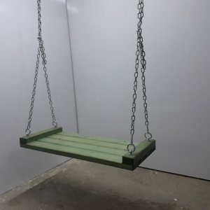 Wooden Chain Swing, Porch Swing, Indoor Swing, Porch Swing Bed, Garden Patio Balcony Wooden Swing, Wood Chain Swing