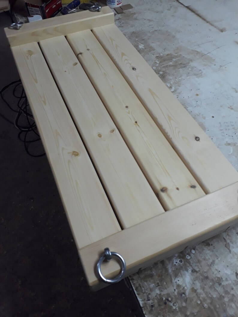 Wooden Chain Swing, Porch Swing, Indoor Swing, Porch Swing Bed, Garden Patio Balcony Wooden Swing, Wood Chain Swing - Image 3