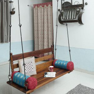 Swing for Porch solid wood swing Wooden jhula