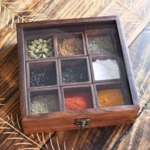 Masala Dabba Spice Storage Box