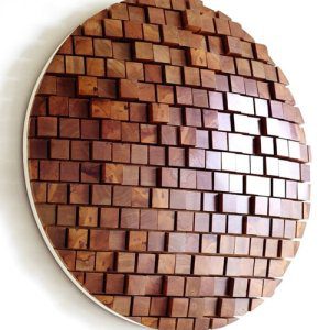 Antique round Wall hanging - Wall decor - wall sculpture