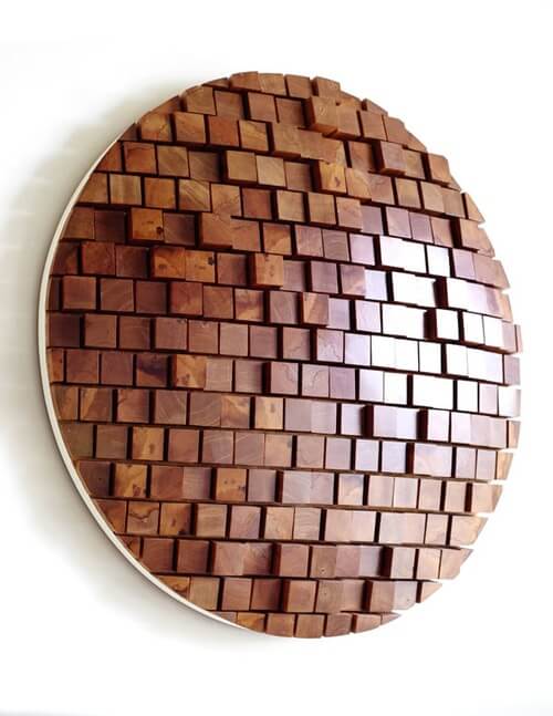 Antique round Wall hanging - Wall decor - wall sculpture