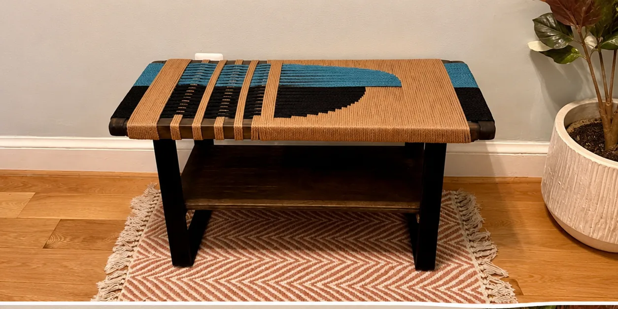 woven bench angle 1 woven bench angle 1