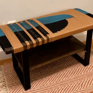 woven bench angle 2